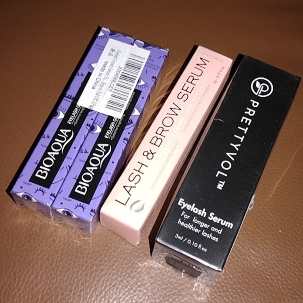 4 new eyelash serums